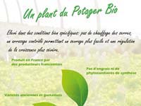 affiche publicitaire plant